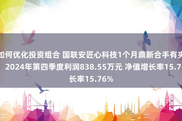 如何优化投资组合 国联安匠心科技1个月鼎新合手有夹杂：2024年第四季度利润838.55万元 净值增长率15.76%